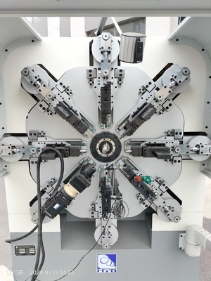 12-14 축 자동 CNC 스프링 제작 기계 1 ~ 4mm 스프링 코일링 기계