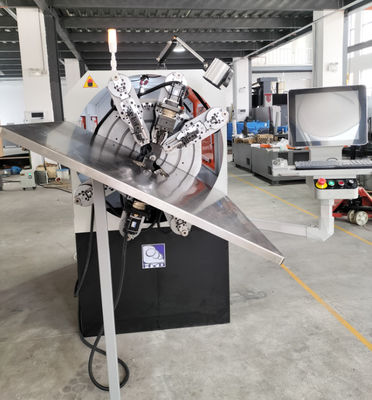 0.3 - 2.5mm 와이어 성형 다기능 CNC 스프링 제작 기계 서보