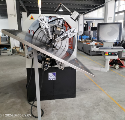 0.3 - 2.5mm 와이어 포밍 다기능 CNC 스프링 제조 기계