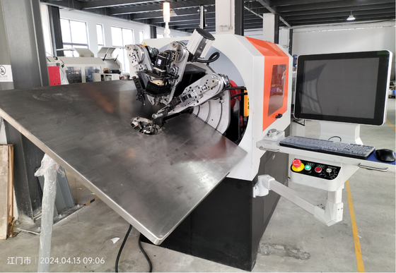 0.3 - 2.5mm 와이어 포밍 다기능 CNC 스프링 제조 기계