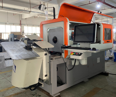CNC 와이어 굽기 기계, 8 축 3D 와이어 굽기