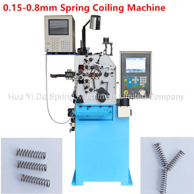 0.8mm 철사 주식에서 주문 CNC 봄 기계 건물 나선형 스프링