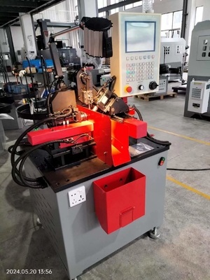 M4-M10 6 축 고 정밀 CNC 헬리코일 스프링 제조 기계