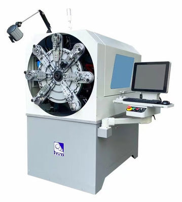 0.3-2.5mm 고효율 CNC 스프링 기계 컴퓨터 다기능 코일러