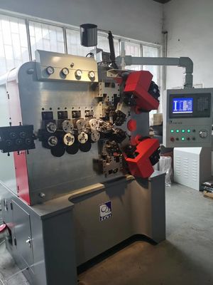 CNC 롤링 스프링 기계 3.0-8.0mm 6 축 스프링 제조 기계