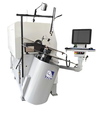 컴퓨터 제어 스프링 와이어 굽기 기계와 2-8mm 철 철자를 위한 형성 기계