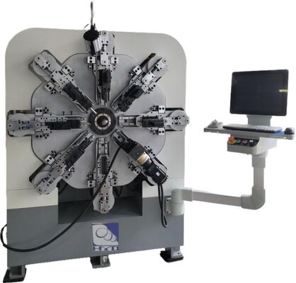 자동 다기능 12 축 컴퓨터 스프링 코일링 머신 1-4mm 스프링 제조 장비 코어 모터 부품