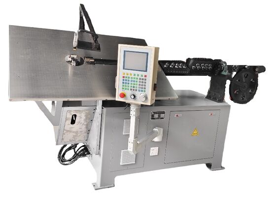 고정밀 2.5-10.0MM 2D 자동 와이어 벤딩 머신, 자동차 산업용 모터 포함 4-5축 회전 헤드