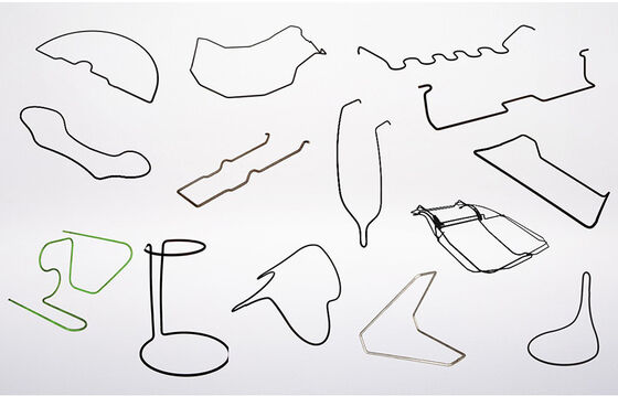고정밀 2.5-10.0MM 2D 자동 와이어 벤딩 머신, 자동차 산업용 모터 포함 4-5축 회전 헤드