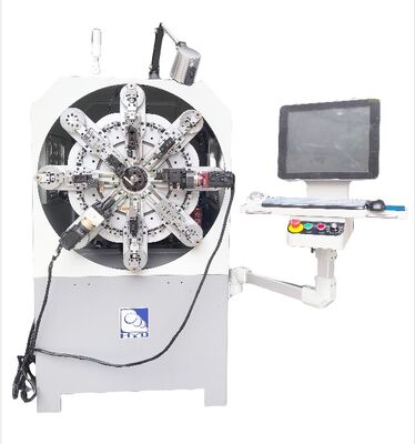 다기능 유압 CNC 스프링 기계 0.3-2.5mm 고효율 컴퓨터