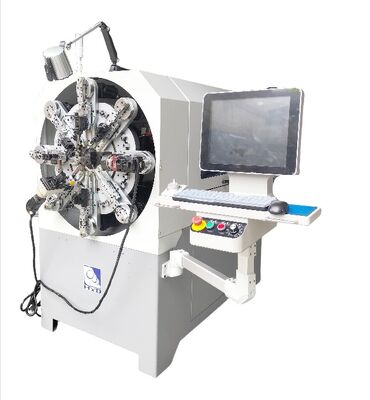 다기능 유압 CNC 스프링 기계 0.3-2.5mm 고효율 컴퓨터
