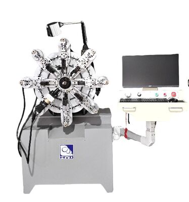 0.3-2.5MM 모터 코어 부품 제조 및 성형을 위한 자동 정밀 CANLESS 스프링 코일링 머신 다기능