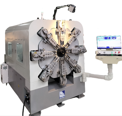 에너지 절약 CNC 스프링 기계 최대 14개의 축 전원 공급 장치 380V 시스템