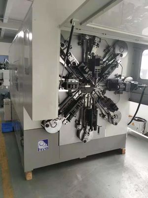 최대 14개 축 CNC 스프링 기계 2.0mm - 6.0mm 캠 덜 비틀림 시스템