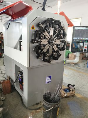 5 축 일본 모터 스프링 전 전선 회전 CNC 스프링 기계 코일러