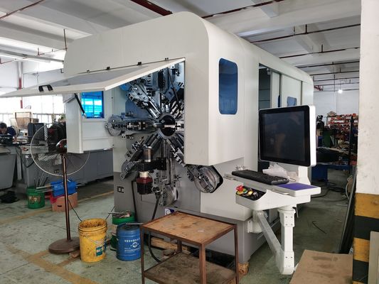자동차 서스펜션 스프링 코일링 머신 6.0mm 캠리스 CNC 스프링 머신