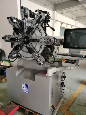 다기능 CNC 0.3 - 2.5 밀리미터는 서보 모터와 봄 성형기를 형성하여 전보를 칩니다