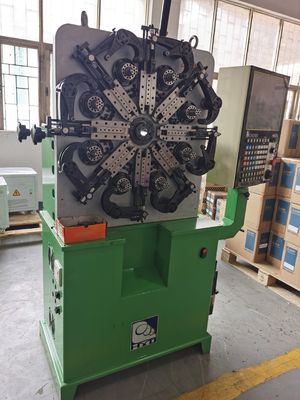 0.2 - 2.3mm 와이어 직경 CNC 스프링 기계 고정밀 3-4 축 시스템