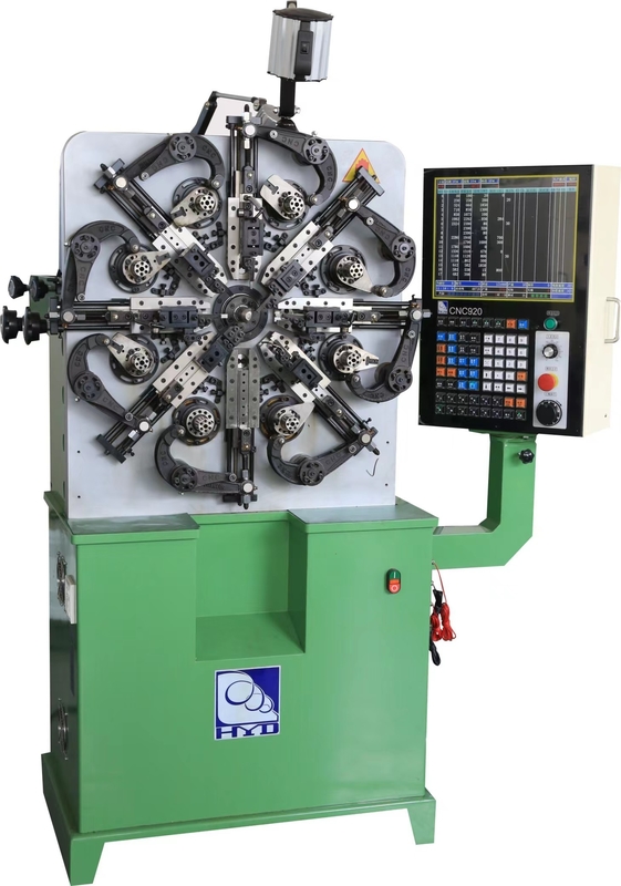 CNC 스프링 머신 HYD-20T-3A 3 축 컴퓨터 컨트롤러 와이어 지름 0.2-2.3mm