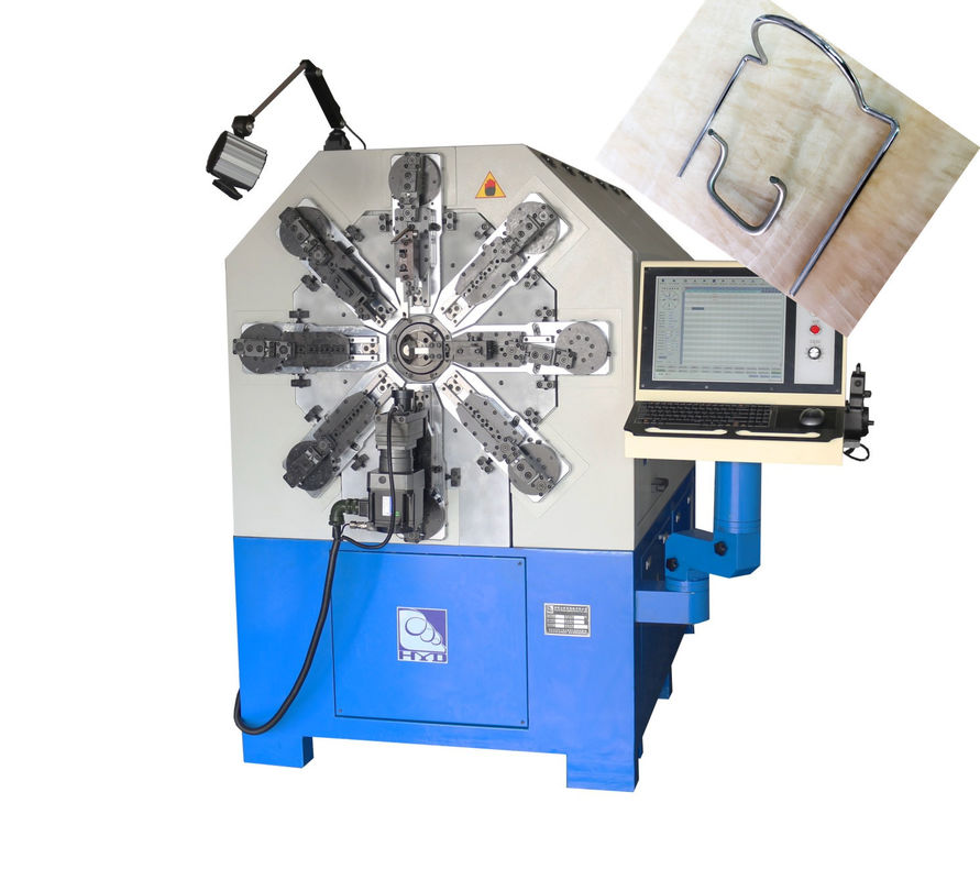 1 - 4mm 탄소강 시스템을 위한 380V 50Hz 27KW 캠리스 CNC 스프링 기계