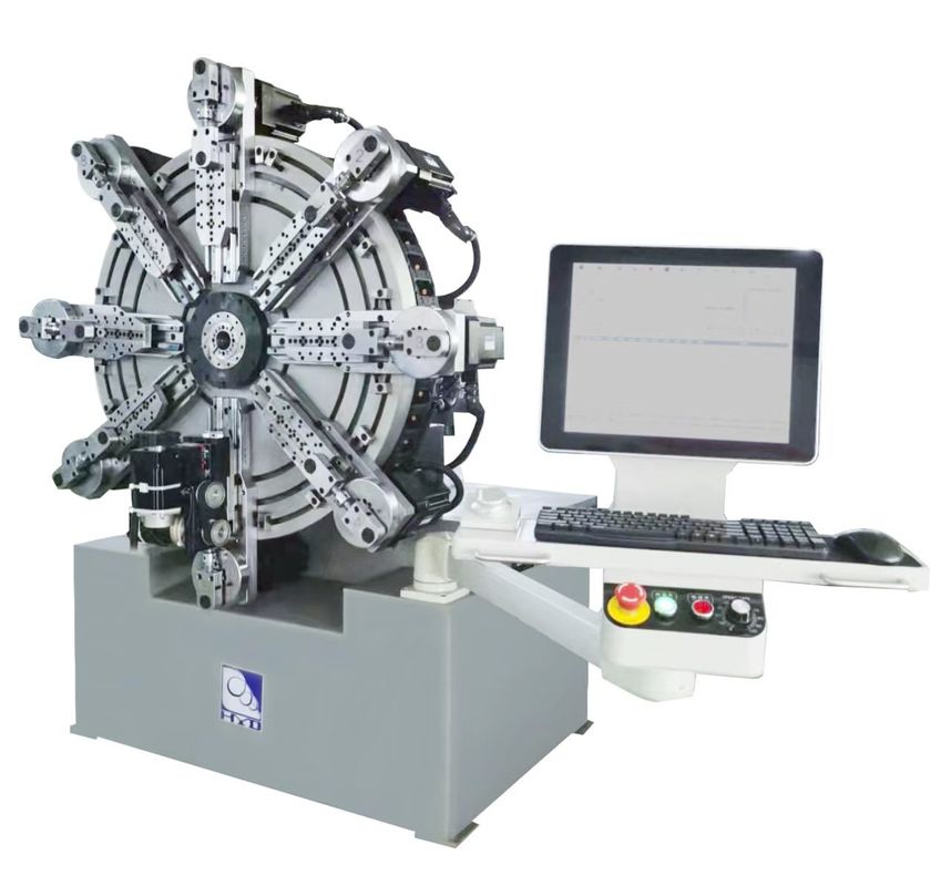 고정밀 CNC 캠리스 컴퓨터 스프링 기계 HYD-40T-10A 시스템