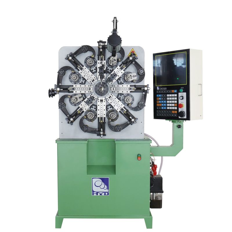 CNC 스프링 기계 고속 0.2 - 2.3mm 와이어 스프링 제조 시스템 라인