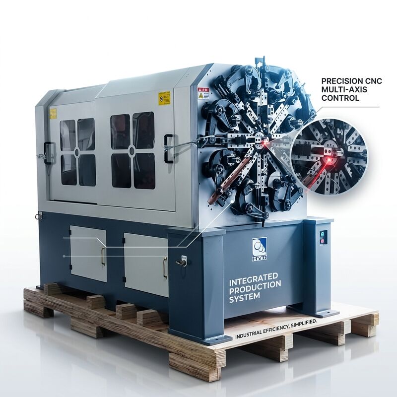 5개의 축은 회전하는 CNC 봄 기계 1.0 - 4.0mm 일본 모터 시스템을 타전합니다