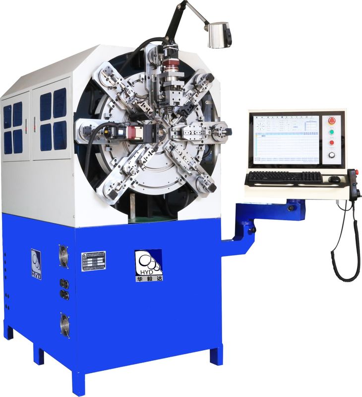 CNC 제어 스프링 벤딩 머신 코일링 0.3 - 2.5mm 와이어 CNC 스프링 머신