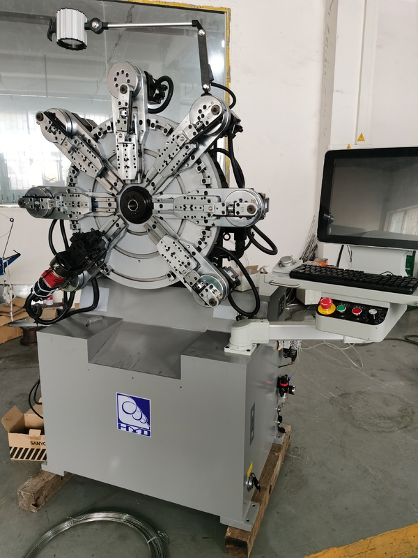 다기능 CNC 0.3 - 2.5 밀리미터는 서보 모터와 봄 성형기를 형성하여 전보를 칩니다