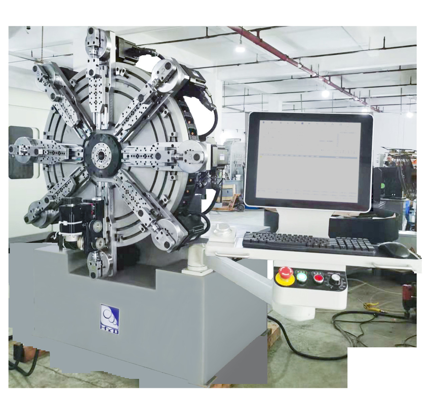 4.2 밀리미터 CNC 로커 더 적은 캄리스 인장 스프링 이전 와이어 곡선 성형 기계